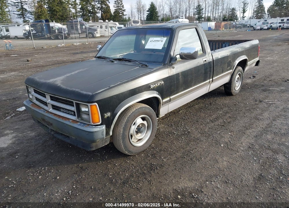 1989 DODGE DAKOTA VIN: 1B7GL26X5KS165894