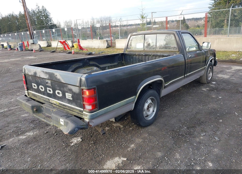 1989 DODGE DAKOTA VIN: 1B7GL26X5KS165894