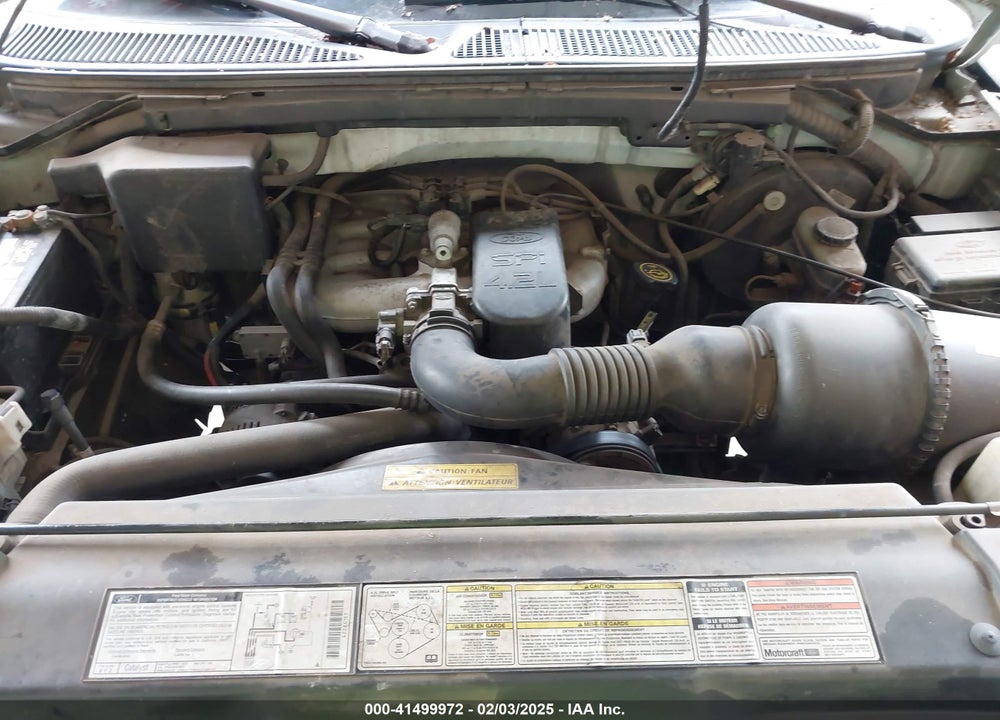 1997 FORD F-150 STANDARD/XL/XLT VIN: 1FTDX1720VKA31660