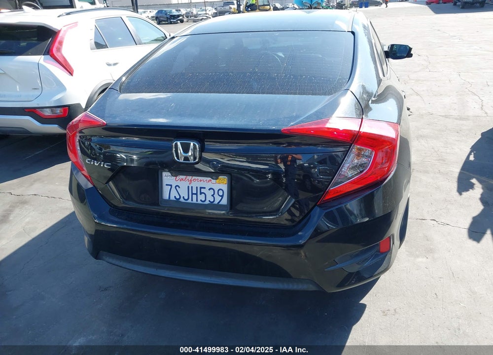 2016 HONDA CIVIC VIN: 2HGFC2F70GH537945