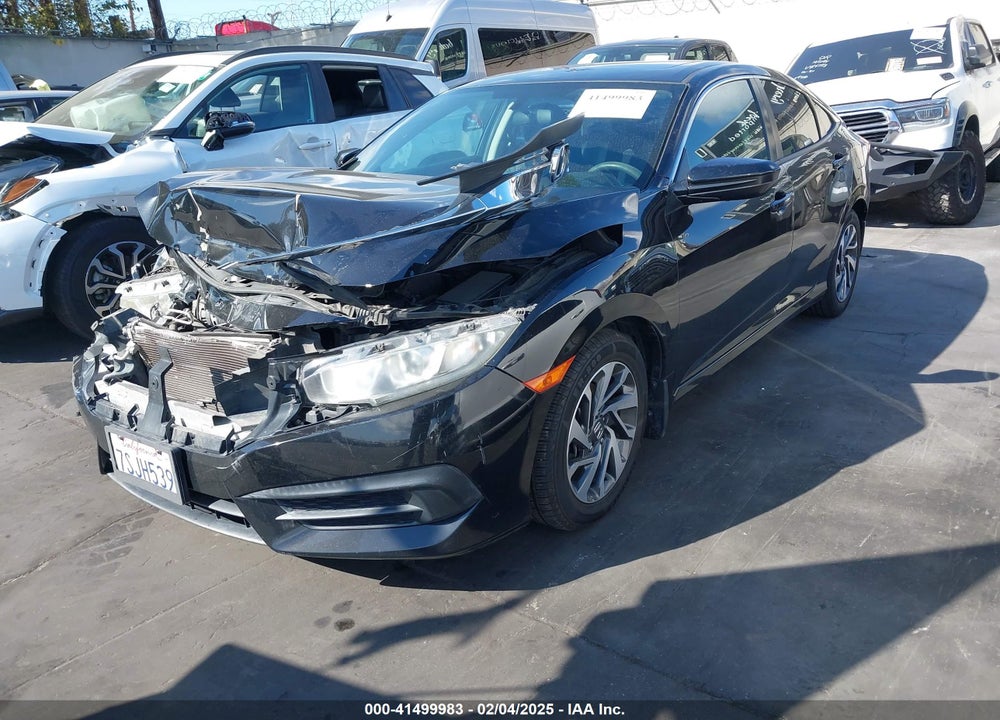 2016 HONDA CIVIC VIN: 2HGFC2F70GH537945