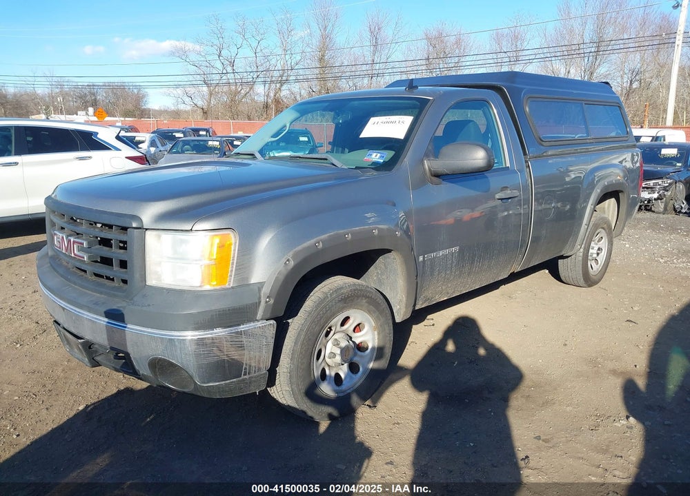 2007 GMC SIERRA 1500 VIN: 1GTEK14097Z649401