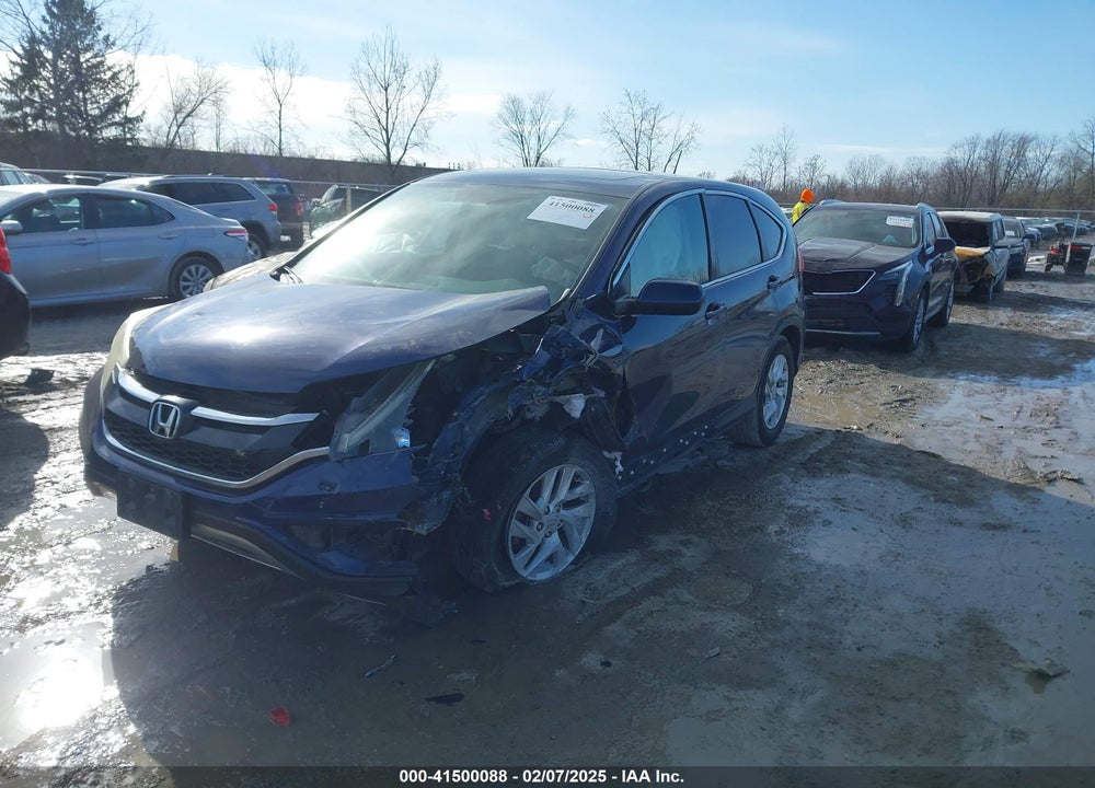 2015 HONDA CR-V EX VIN: 5J6RM4H56FL057274