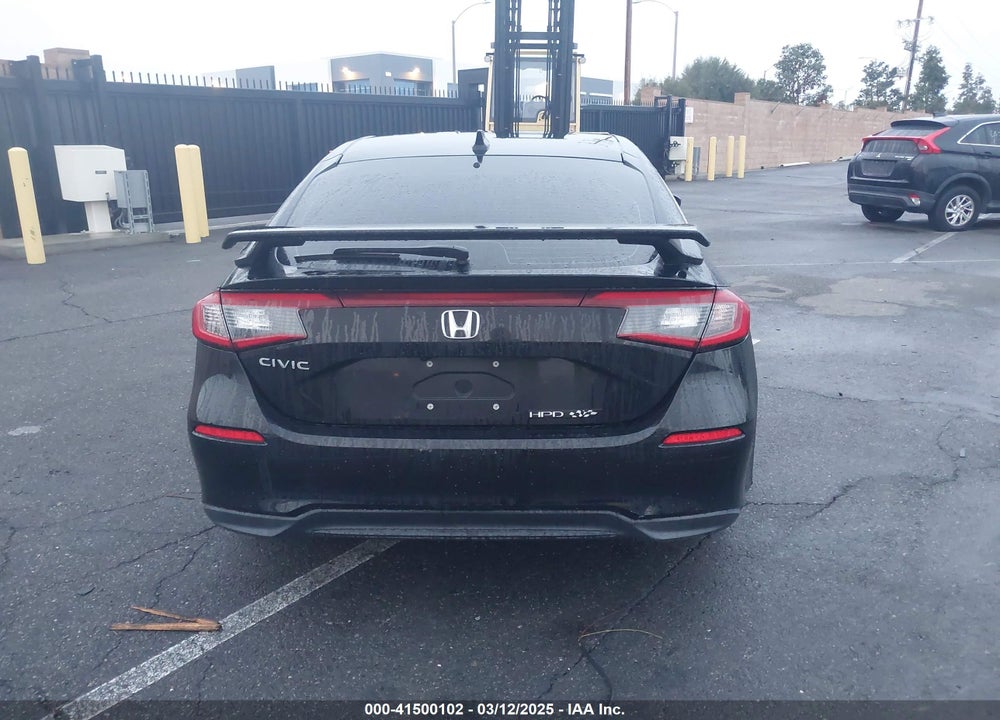 2022 HONDA CIVIC VIN: 19XFL2H54NE022420