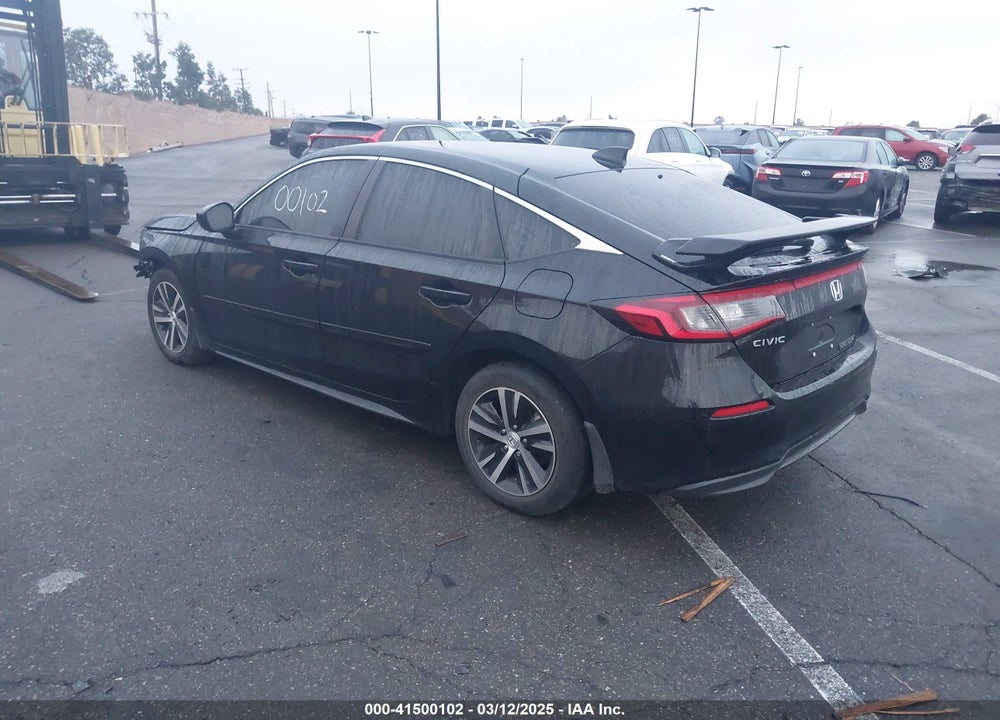 2022 HONDA CIVIC VIN: 19XFL2H54NE022420