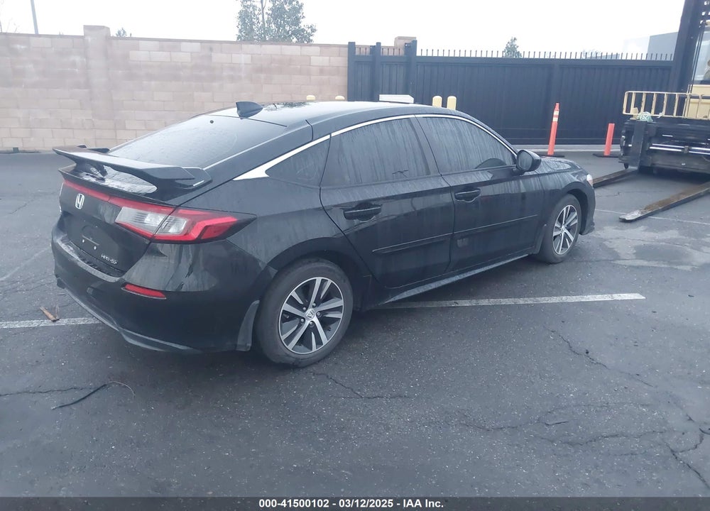 2022 HONDA CIVIC VIN: 19XFL2H54NE022420