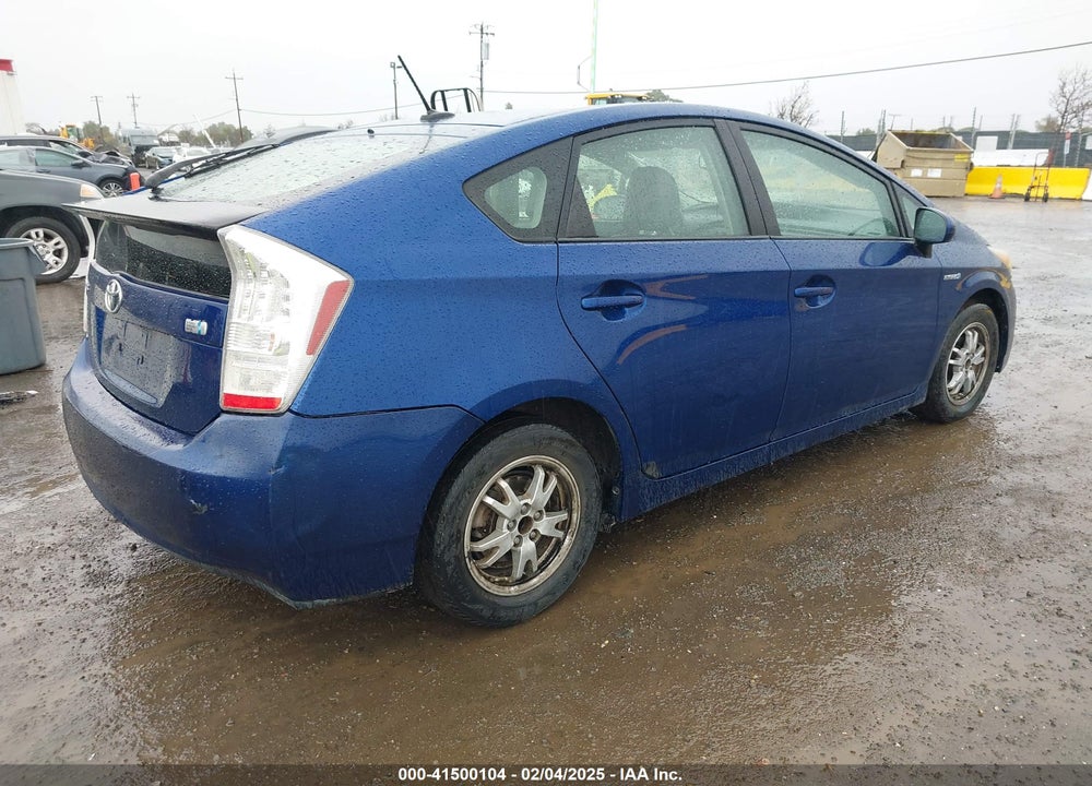 2010 TOYOTA PRIUS IV VIN: JTDKN3DU6A0217904