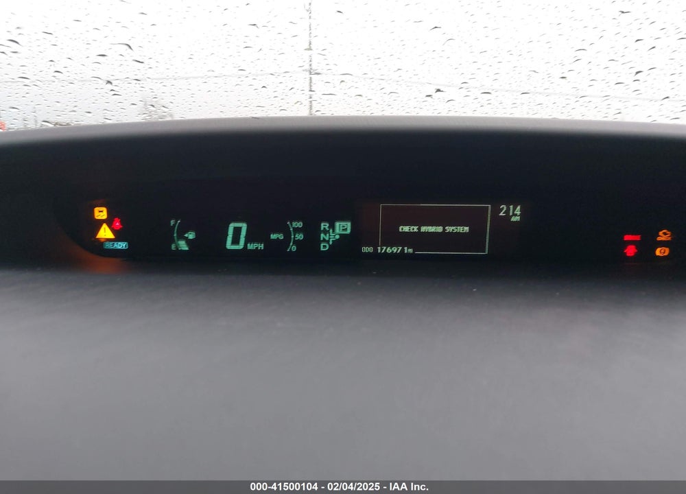 2010 TOYOTA PRIUS IV VIN: JTDKN3DU6A0217904
