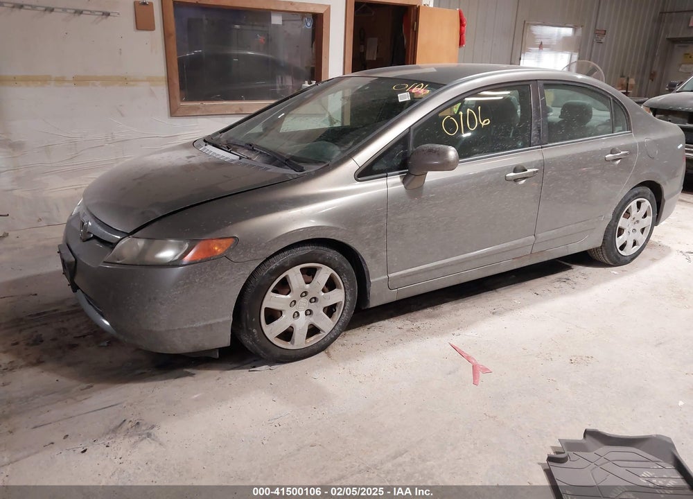 2007 HONDA CIVIC LX VIN: 1HGFA16537L090836