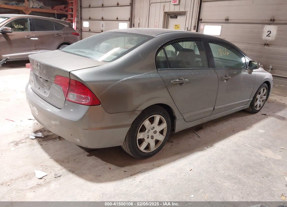 2007 HONDA CIVIC LX VIN: 1HGFA16537L090836