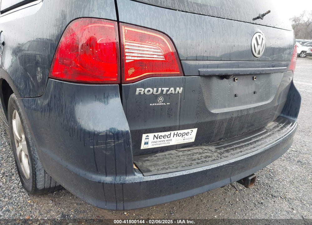 2009 VOLKSWAGEN ROUTAN SEL VIN: 2V8HW54X29R546375