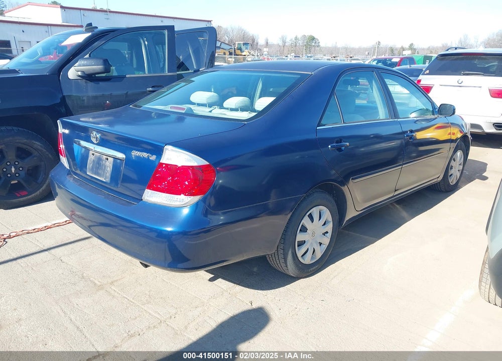 2005 TOYOTA CAMRY LE VIN: 4T1BE32K15U423594