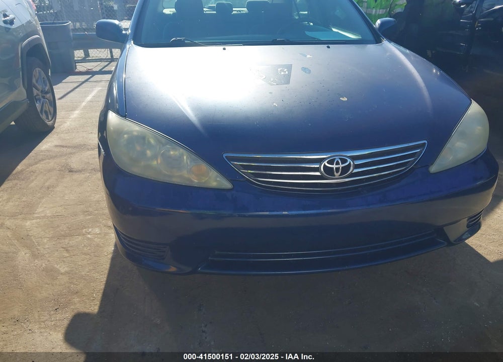 2005 TOYOTA CAMRY LE VIN: 4T1BE32K15U423594