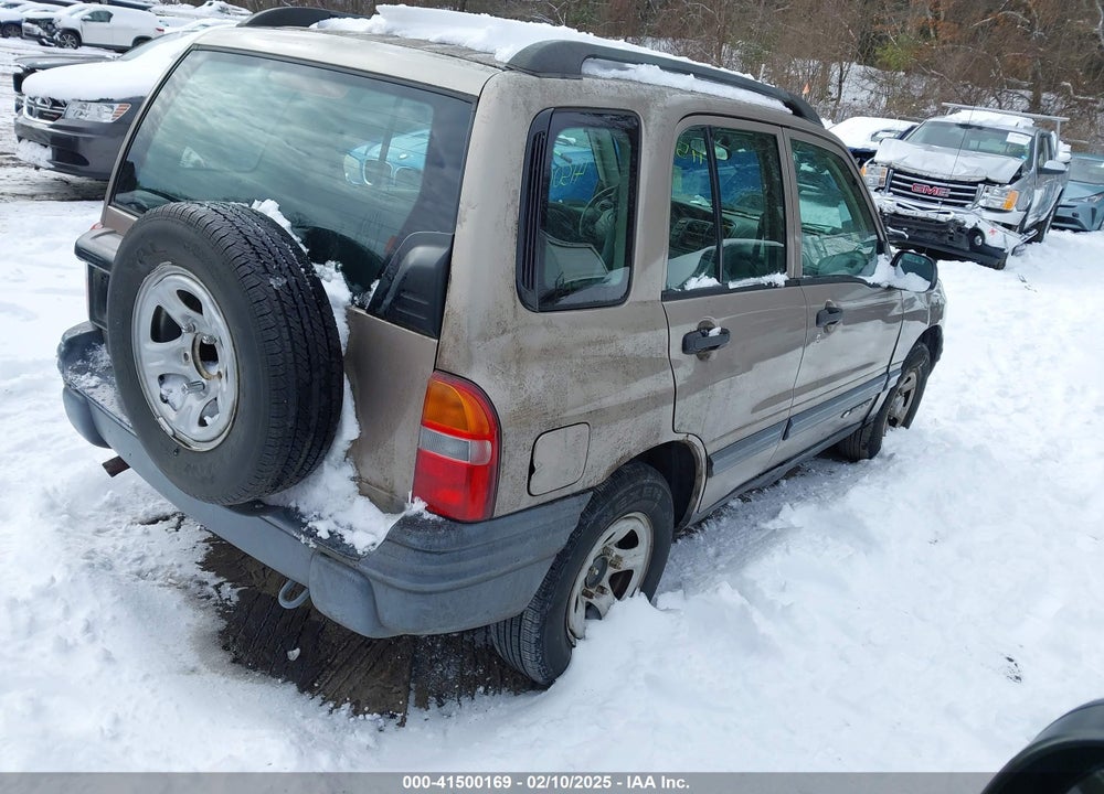 2003 CHEVROLET TRACKER HARD TOP BASE VIN: 2CNBJ13C236902478