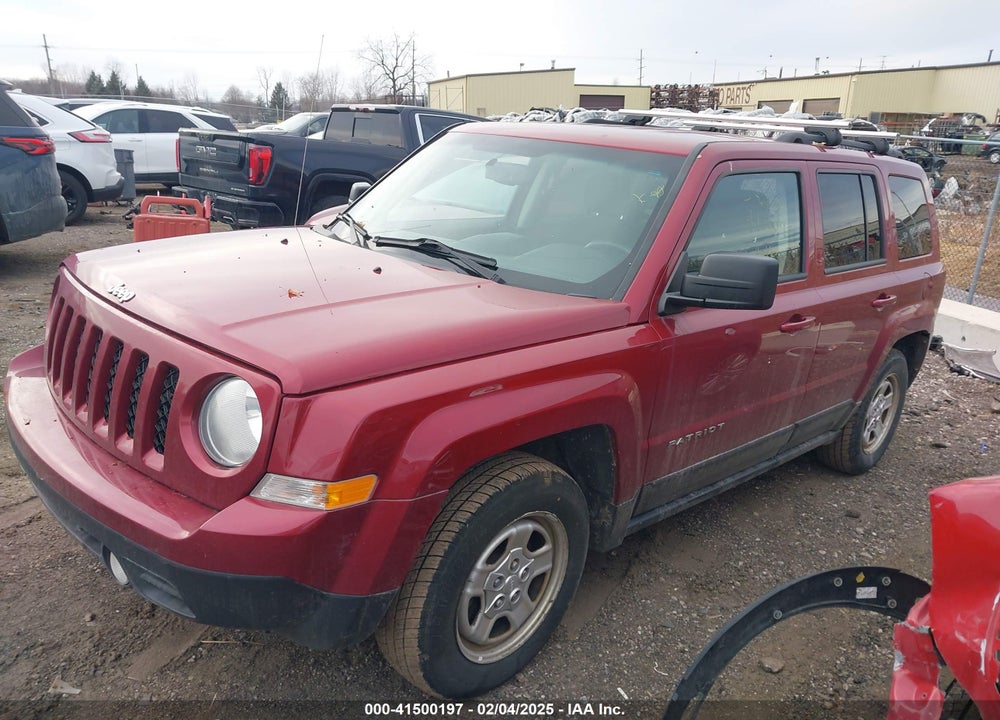 2016 JEEP PATRIOT SPORT VIN: 1C4NJPBA4GD734984