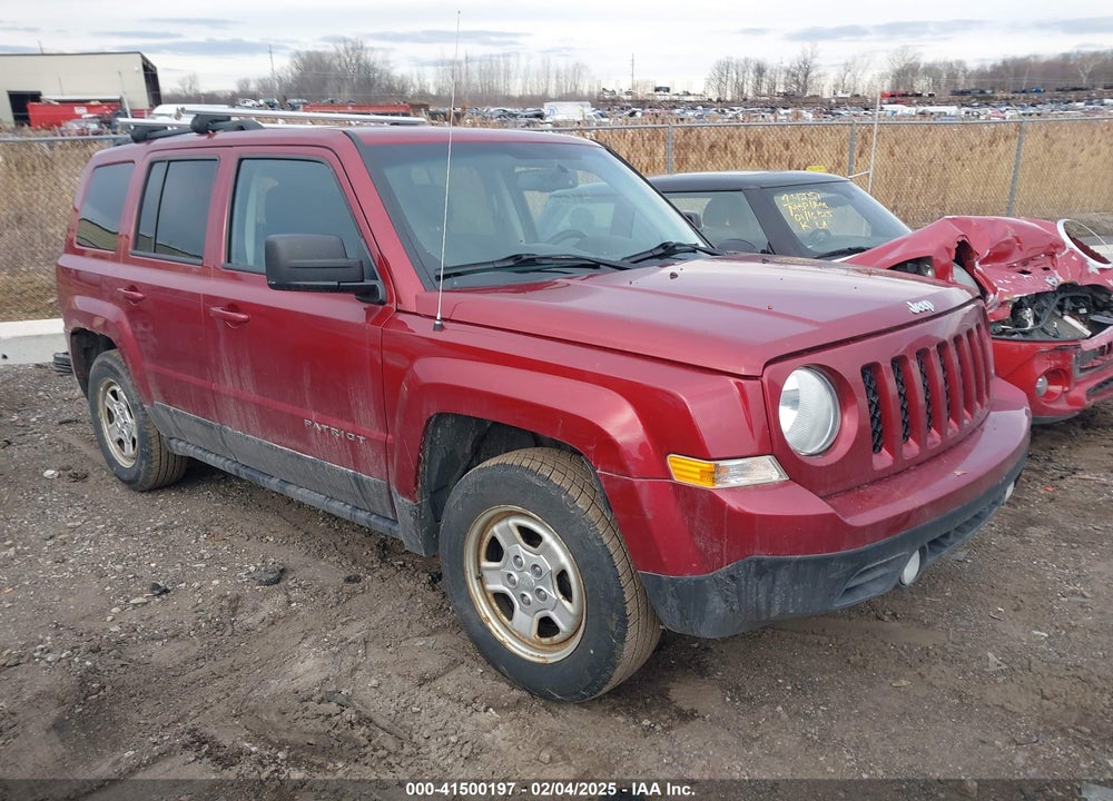 2016 JEEP PATRIOT SPORT VIN: 1C4NJPBA4GD734984