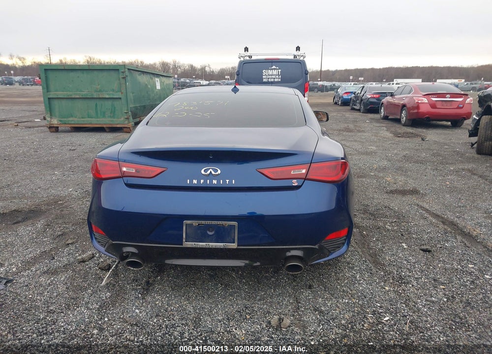 2017 INFINITI Q60 3.0T RED SPORT 400 VIN: JN1FV7EKXHM610963
