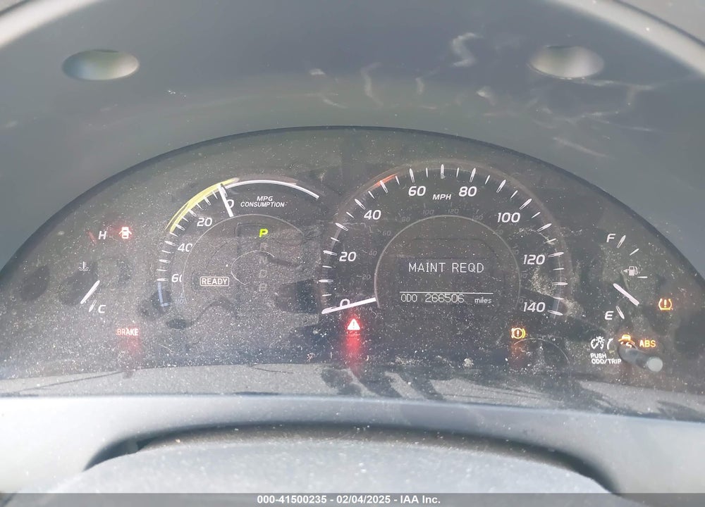 2007 TOYOTA CAMRY HYBRID VIN: JTNBB46K073026427