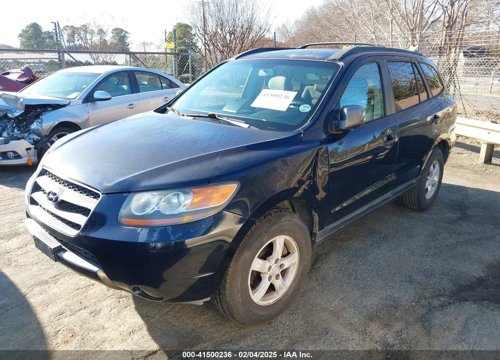 2007 HYUNDAI SANTA FE GLS VIN: 5NMSG13D67H087180