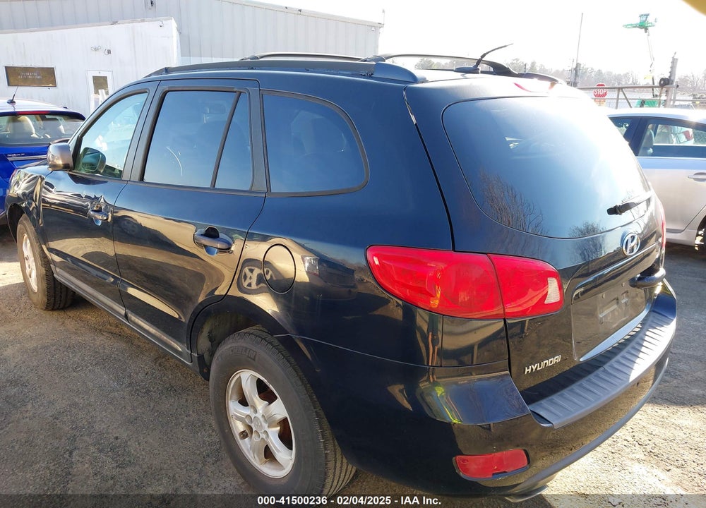 2007 HYUNDAI SANTA FE GLS VIN: 5NMSG13D67H087180
