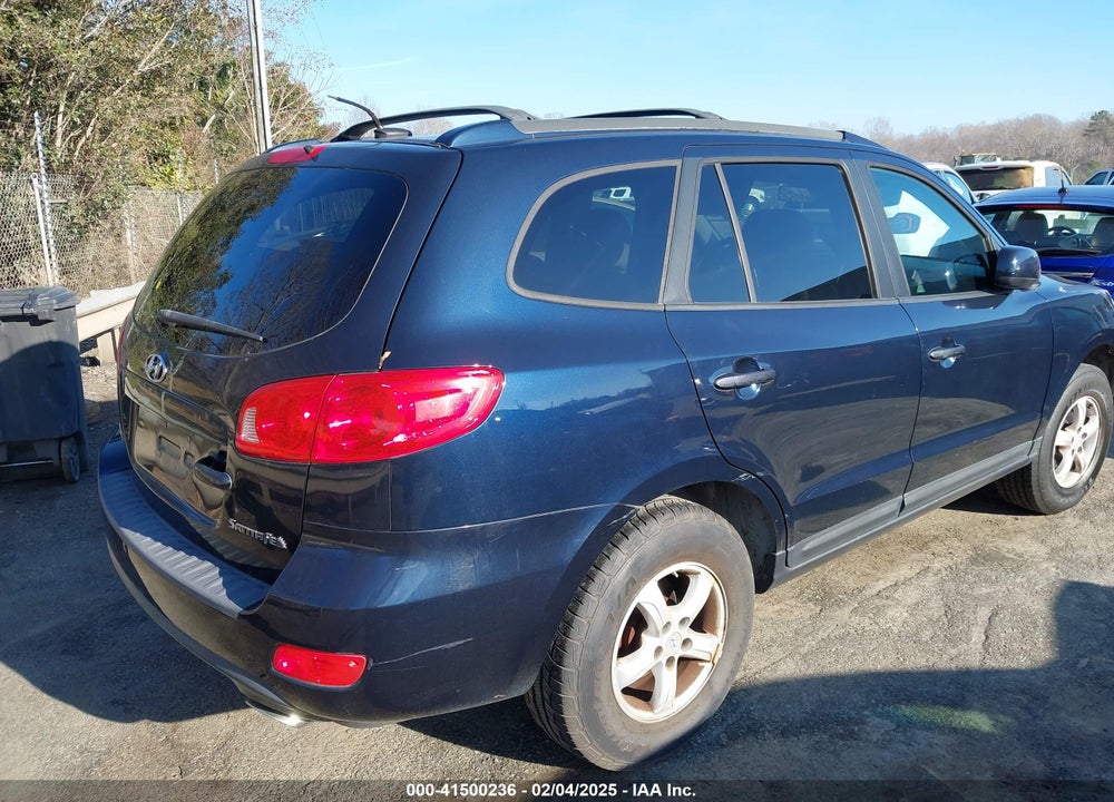 2007 HYUNDAI SANTA FE GLS VIN: 5NMSG13D67H087180