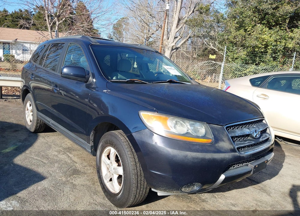 2007 HYUNDAI SANTA FE GLS VIN: 5NMSG13D67H087180