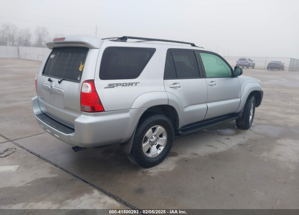 2007 TOYOTA 4RUNNER SR5 V6 VIN: JTEZU14R878075448