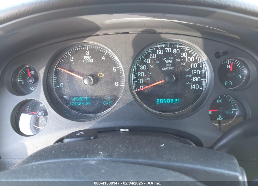 2009 CHEVROLET TAHOE VIN: 1GNEC03009R163269