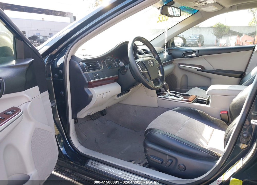 2012 TOYOTA CAMRY XLE V6 VIN: 4T1BK1FK9CU517324