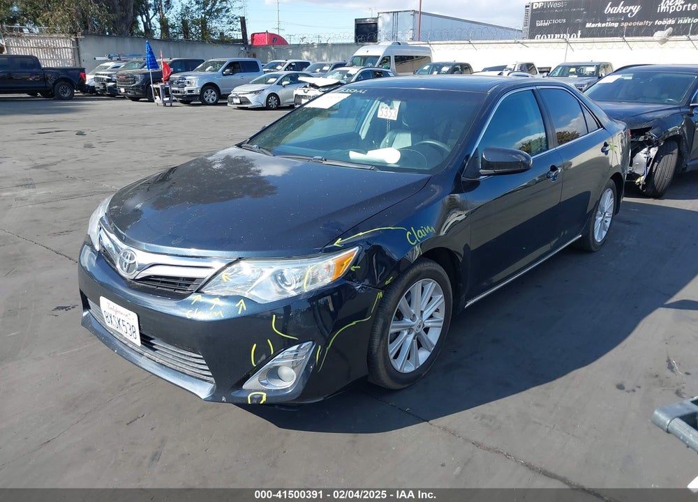 2012 TOYOTA CAMRY XLE V6 VIN: 4T1BK1FK9CU517324