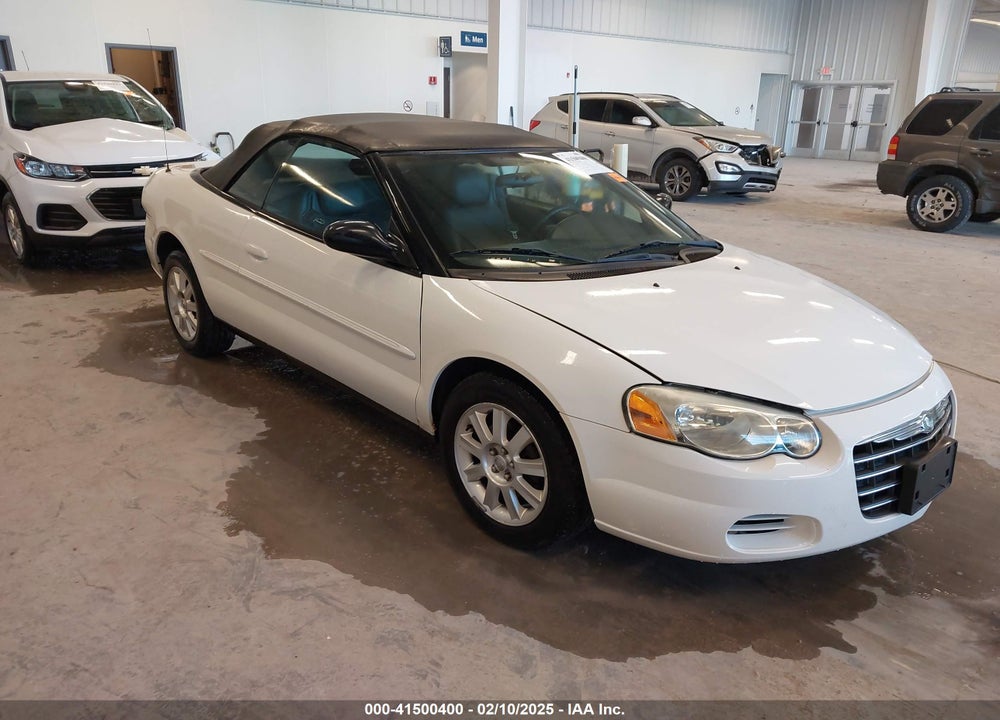 2005 CHRYSLER SEBRING GTC VIN: 1C3EL75R75N631713
