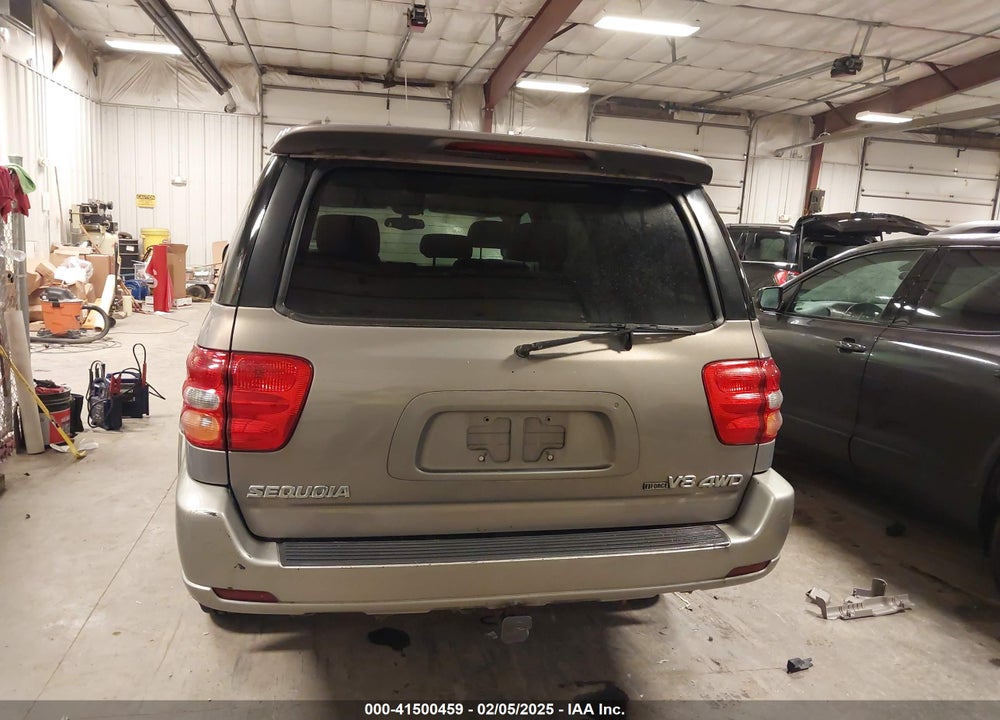 2002 TOYOTA SEQUOIA SR5 V8 VIN: 5TDBT44A62S073478
