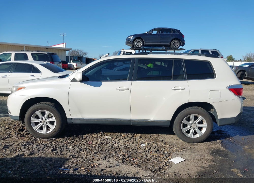 2012 TOYOTA HIGHLANDER SE VIN: 5TDZA3EH8CS025850