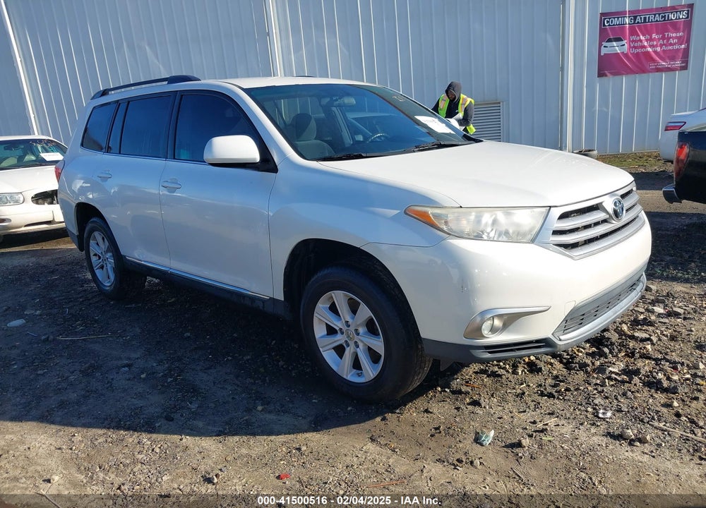 2012 TOYOTA HIGHLANDER SE VIN: 5TDZA3EH8CS025850