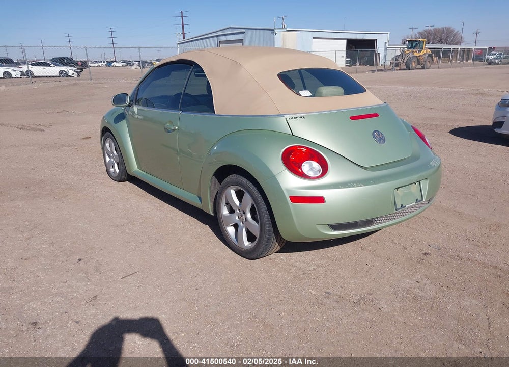 2007 VOLKSWAGEN NEW BEETLE VIN: 3VWSF31Y67M415499