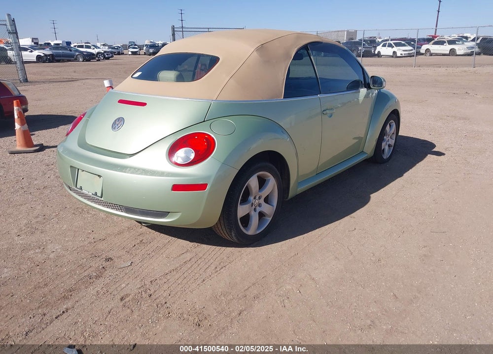 2007 VOLKSWAGEN NEW BEETLE VIN: 3VWSF31Y67M415499