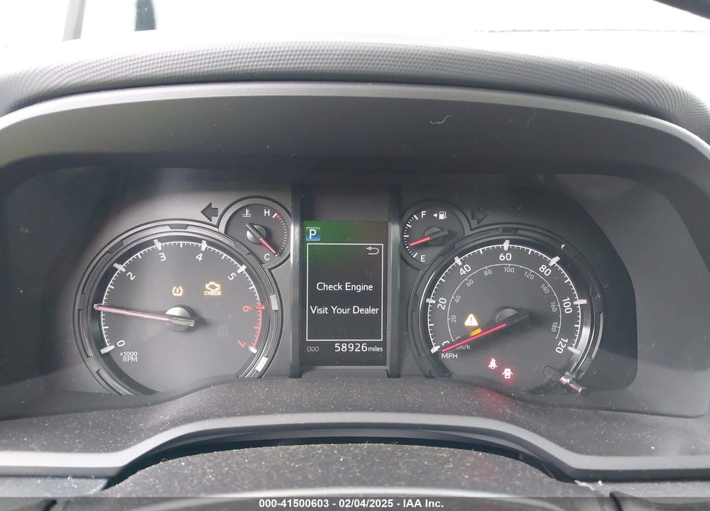 2020 TOYOTA 4RUNNER VIN: JTEBU5JR9L5745422