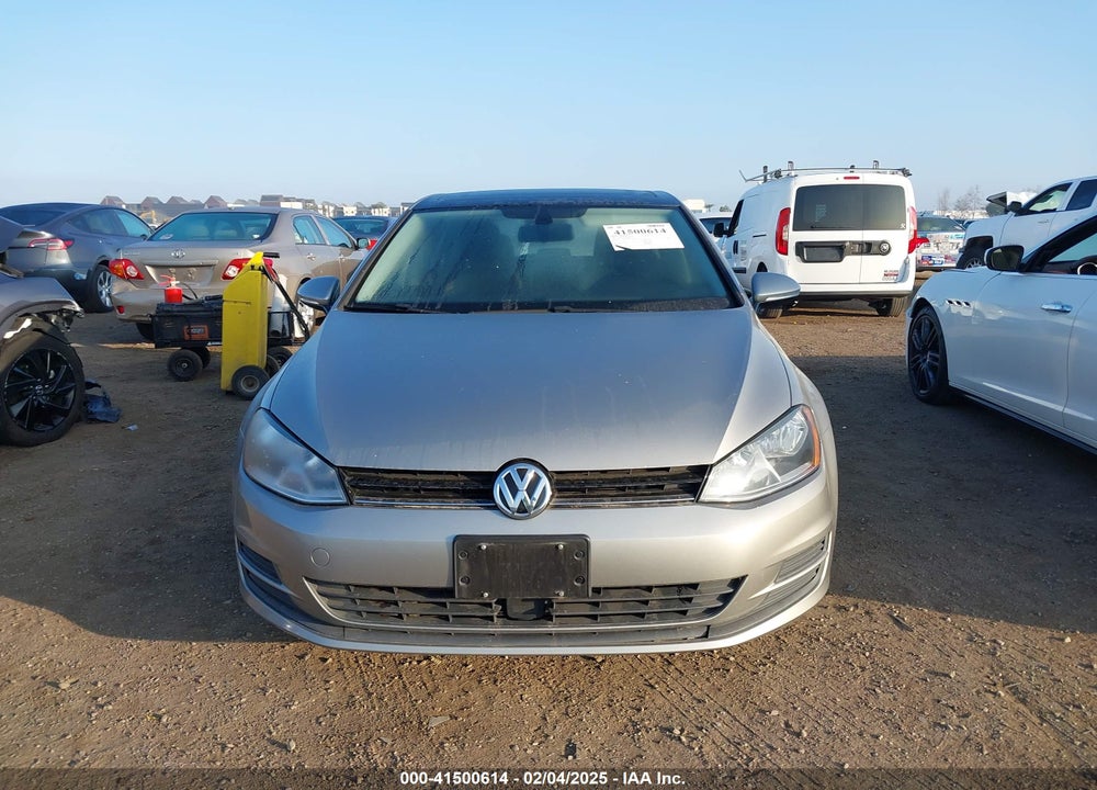 2017 VOLKSWAGEN GOLF TSI S 4-DOOR/TSI SE 4-DOOR/TSI SEL 4-DOOR/TSI WOLFSBURG EDITION 4-DOOR VIN: 3VW217AU7HM020297