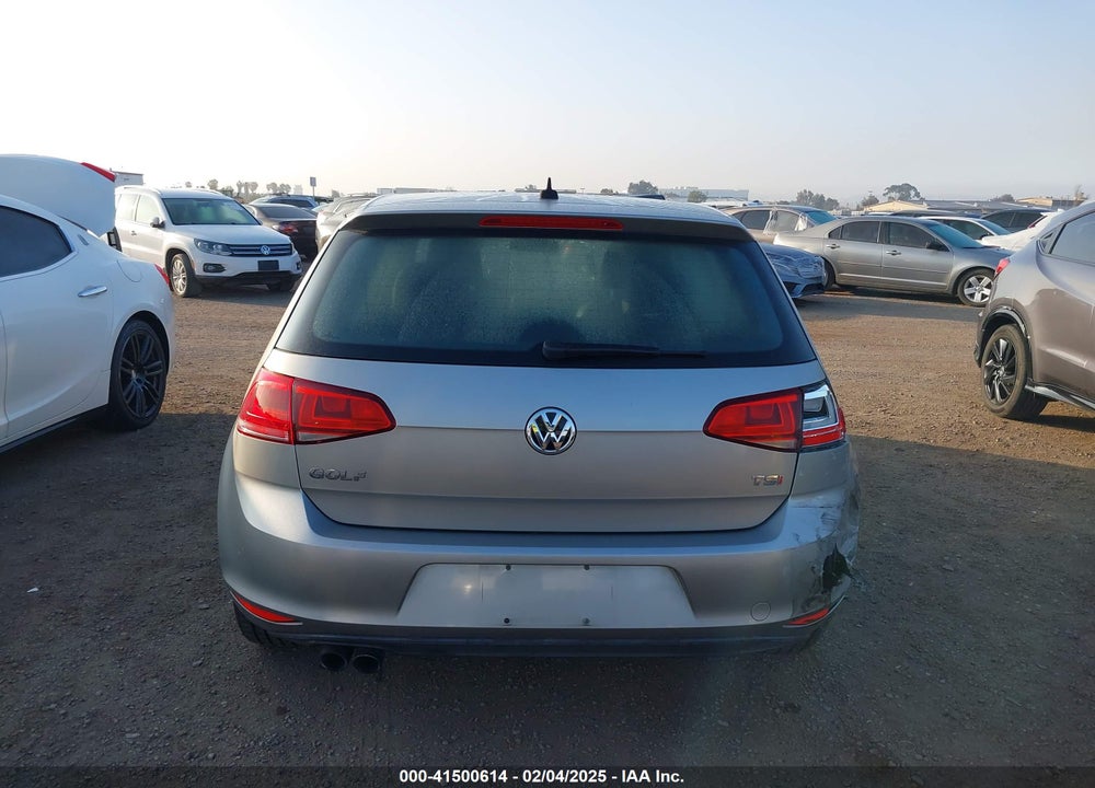 2017 VOLKSWAGEN GOLF TSI S 4-DOOR/TSI SE 4-DOOR/TSI SEL 4-DOOR/TSI WOLFSBURG EDITION 4-DOOR VIN: 3VW217AU7HM020297