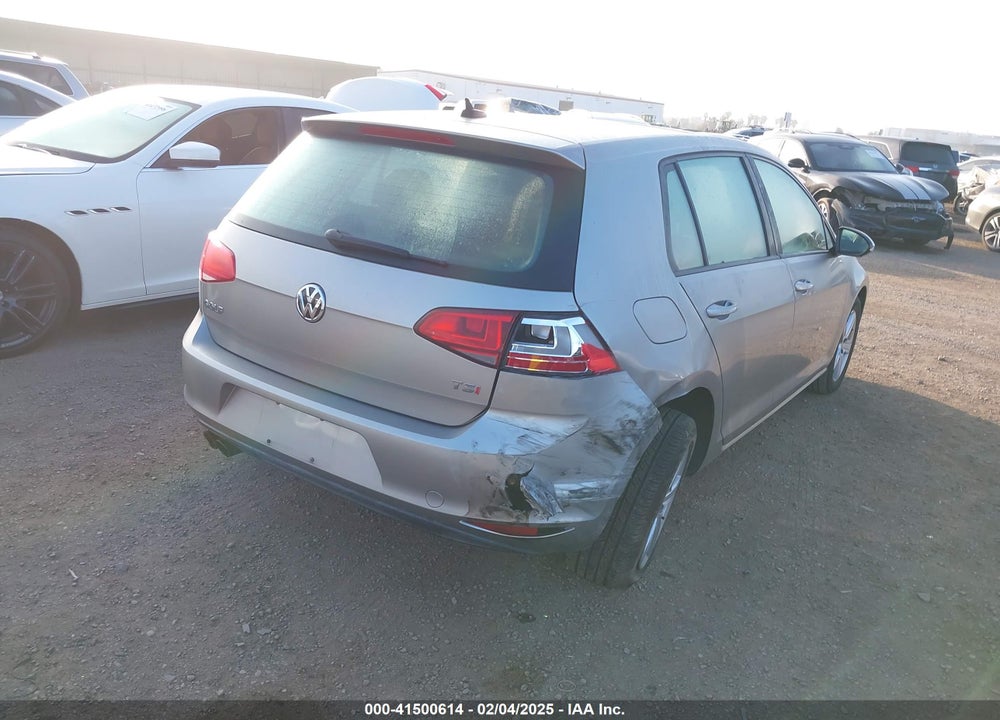 2017 VOLKSWAGEN GOLF TSI S 4-DOOR/TSI SE 4-DOOR/TSI SEL 4-DOOR/TSI WOLFSBURG EDITION 4-DOOR VIN: 3VW217AU7HM020297