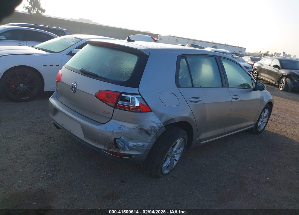 2017 VOLKSWAGEN GOLF TSI S 4-DOOR/TSI SE 4-DOOR/TSI SEL 4-DOOR/TSI WOLFSBURG EDITION 4-DOOR VIN: 3VW217AU7HM020297