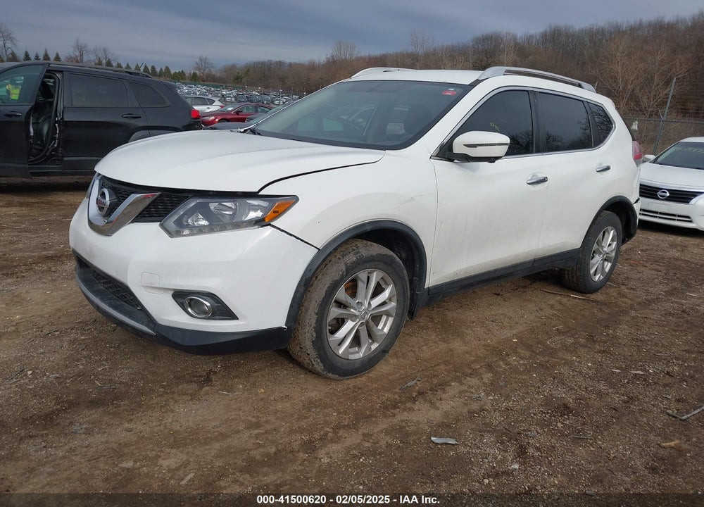 2016 NISSAN ROGUE SV VIN: JN8AT2MT0GW019882