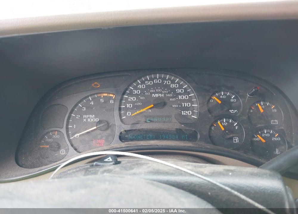 2003 CHEVROLET SILVERADO 2500HD LS/LT VIN: 1GCHK29GX3E178174