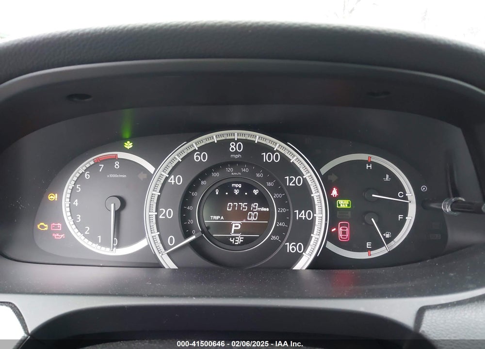 2014 HONDA ACCORD LX VIN: 1HGCR2F32EA006045