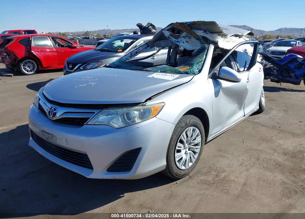 2012 TOYOTA CAMRY VIN: 4T1BF1FK4CU013221