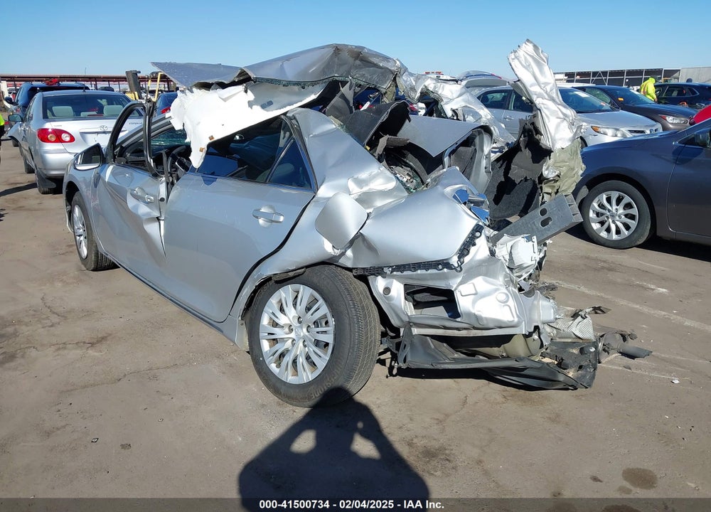 2012 TOYOTA CAMRY VIN: 4T1BF1FK4CU013221