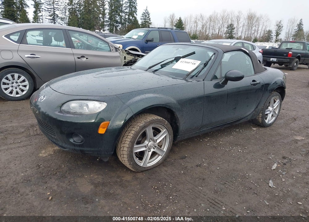2008 MAZDA MX-5 SPORT VIN: JM1NC25F580140210