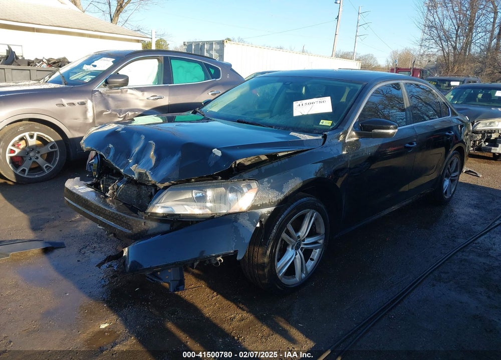 2014 VOLKSWAGEN PASSAT 1.8T SE VIN: 1VWBT7A34EC048489