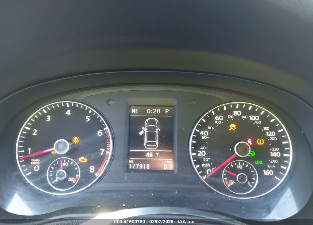 2014 VOLKSWAGEN PASSAT 1.8T SE VIN: 1VWBT7A34EC048489