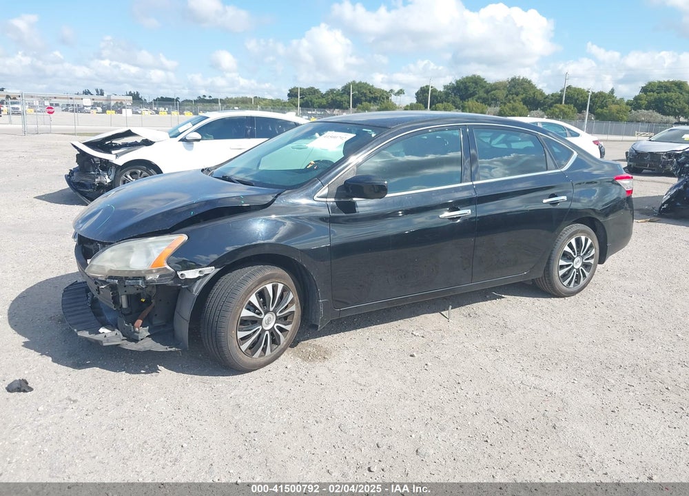 2015 NISSAN SENTRA S VIN: 3N1AB7AP5FY310147